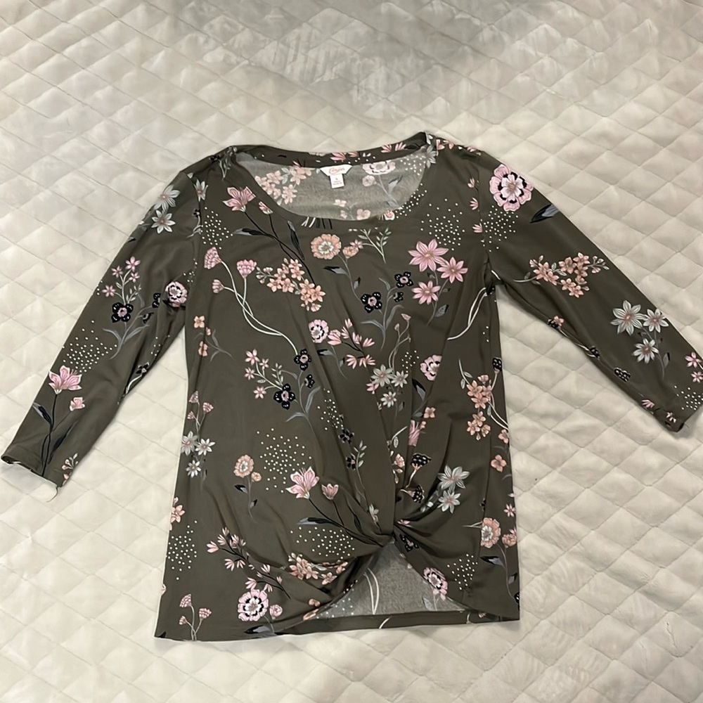 Floral Top Candie’s Brand